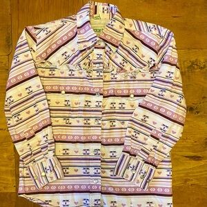 Kids western shirt with Pearl snaps